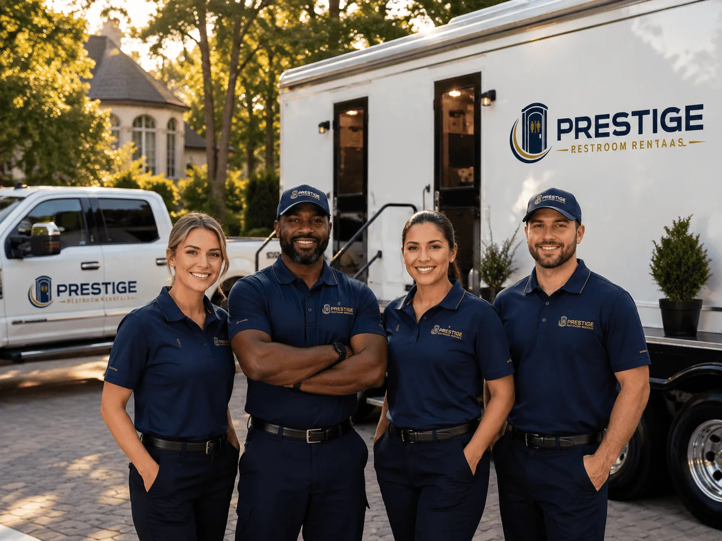 Trusted Luxury Portable Restrooms company in Cleveland, ND